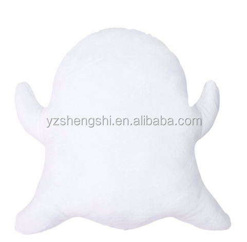 OEM Plush Ghost Halloween Pet toy 35CM Ghost Shape Seaquker Plush Pillow Soft Stuffed Toys