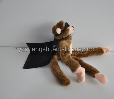 Wholesale cheap cute pig slingshot flying screaming monkey bird chicken plush toy fashion soft stuffed plush monkey