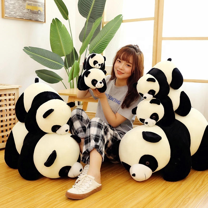 Cartoon Kawaii Panda Pillow Plush Cute Animal Panda Plush Toys Stuffed Plush Panda Toy