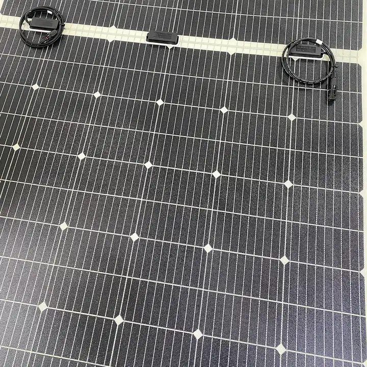 High Efficiency Custom Solar Panel 100 Watt ETFE Sunpower 12V 30W 50W 100w 120W 150W 200W Semi Flexible Solar Panel for home use