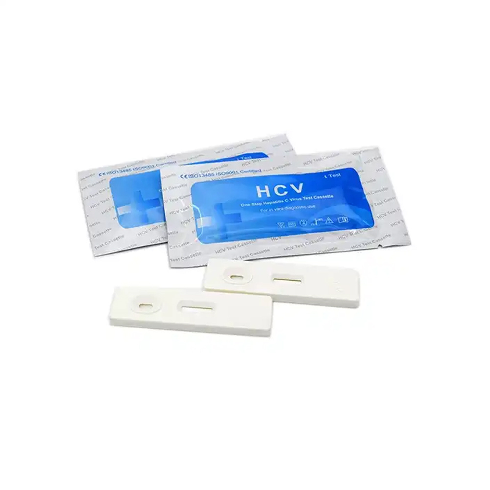 One Step Rapid Medical Diagnostic HCV Cassette/HCV Rapid Test Kits Colloidal Gold With Best Quality