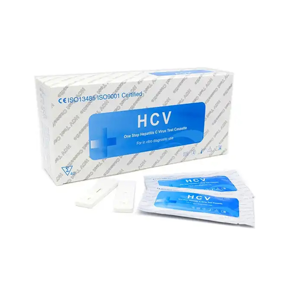 One Step Rapid Medical Diagnostic HCV Cassette/HCV Rapid Test Kits Colloidal Gold With Best Quality