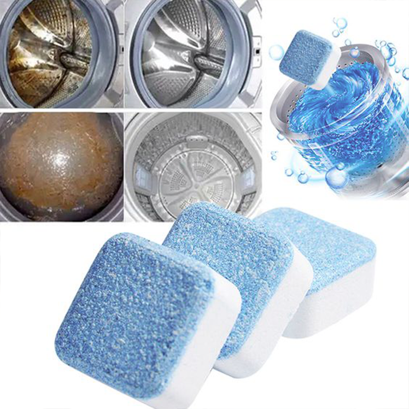 Washing Machine Cleaner Effervescent Tablets Deep Cleaning Washer Deodorant Remove Stains Detergent for Washing Machine