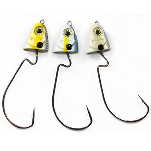 Wholesale Tungsten fishing tungsten bass fishing jig head