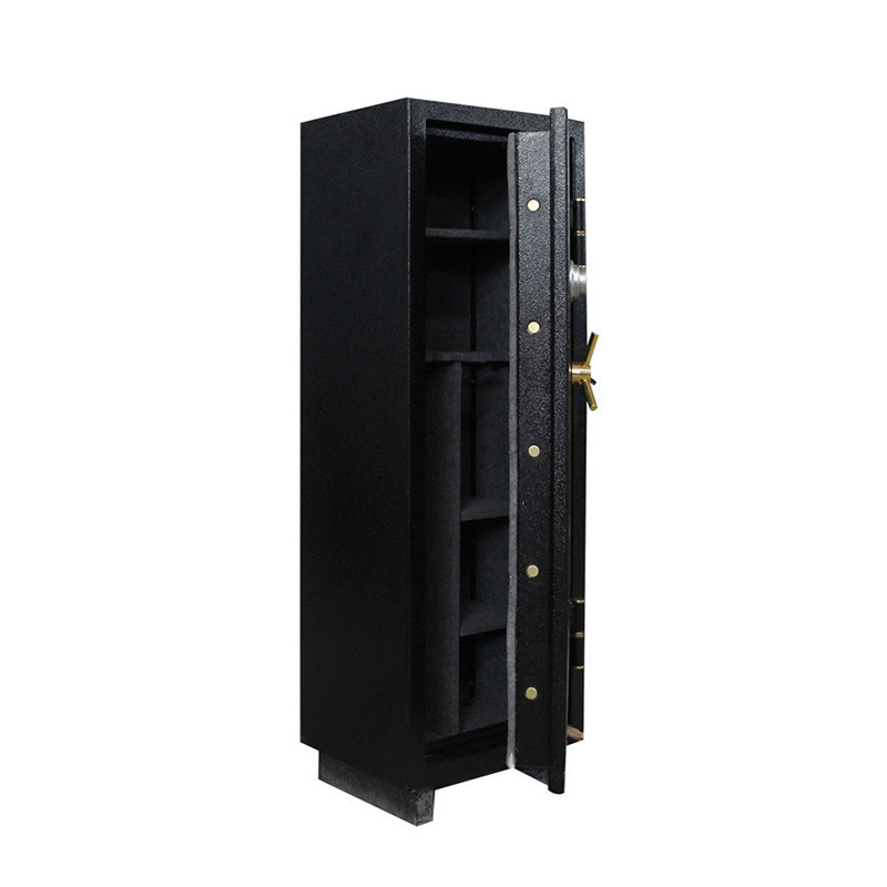 Hot selling treadlock tactical gun safe strong-box for adult security