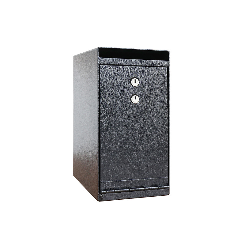 Wholesale Customized Small Home Safe Deposit Box With Dual Nose Key Lock