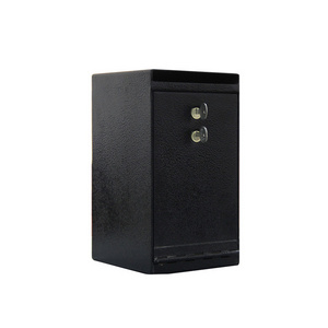 Wholesale Customized Small Home Safe Deposit Box With Dual Nose Key Lock