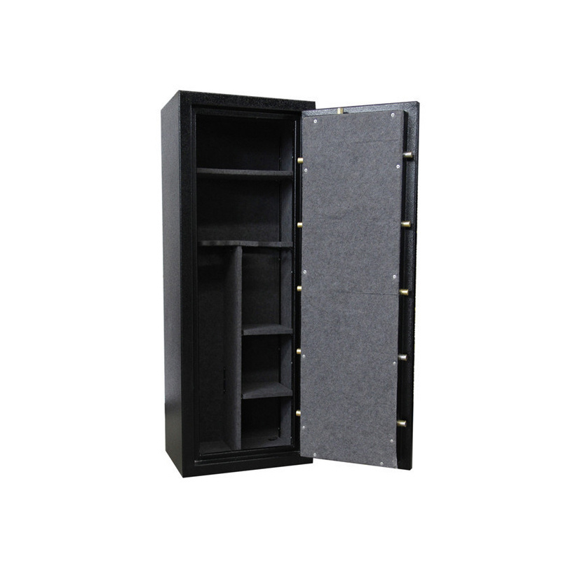 Hot selling treadlock tactical gun safe strong-box for adult security