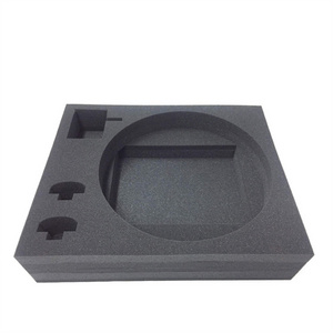 Customizable Black Foam Inlay Insert Toolbox Systems Die Cut Anti Static Tray EVA Foam Insert for Boxes