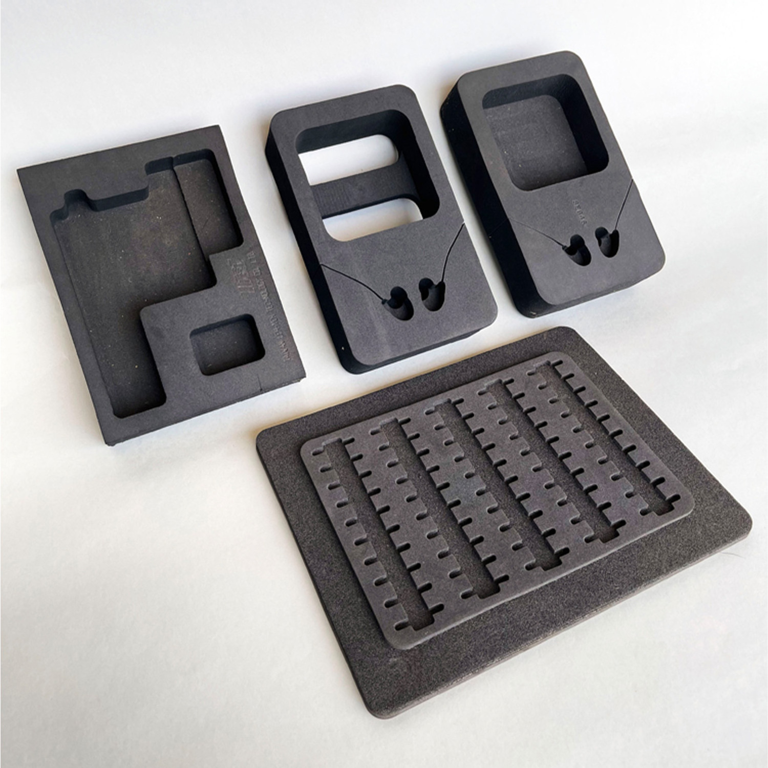 Customizable EVA Molded shape foam carved packaging lining anti falling eva foam mat sheet packaging/sponge foam tray