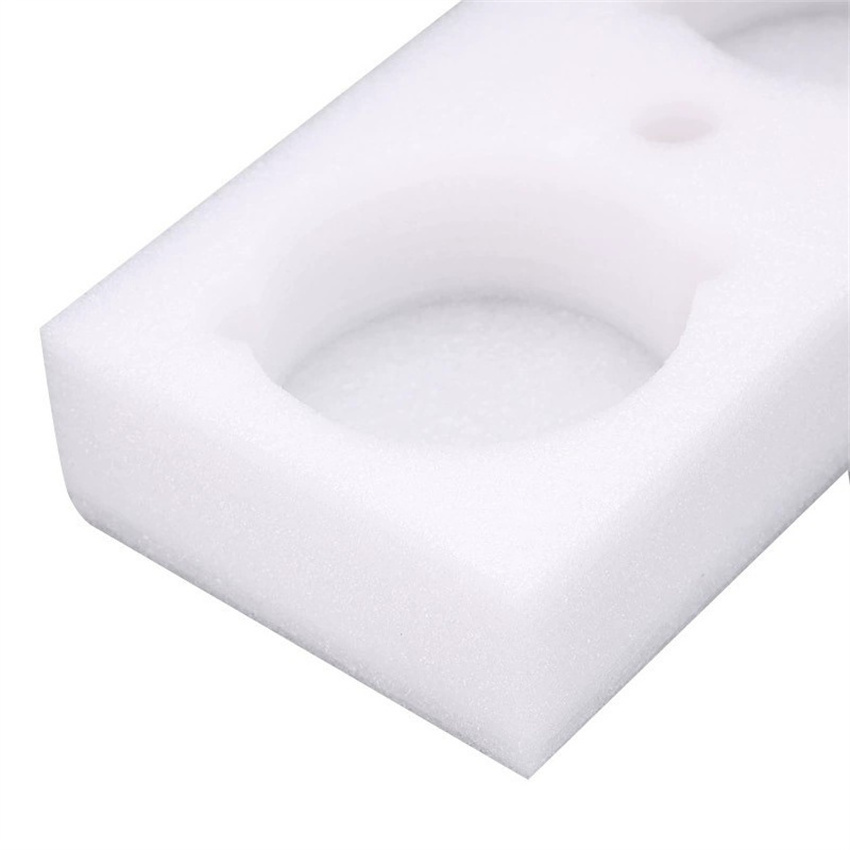 Customized packing material die cut antistatic xpe epe foam insulation packaging foam insert tool tray