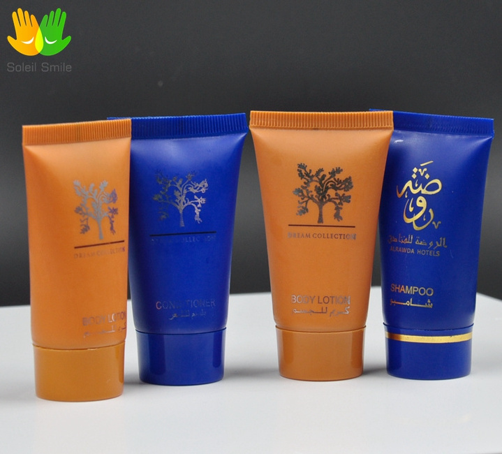 PE Tube/PVC Bottle Packaged Hotel Shampoo/Mini Hotel Soap And Shampoo