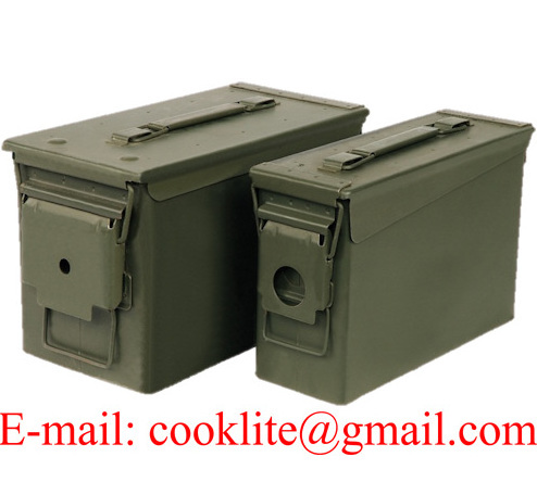 Ammo Box M2A1 50 Cal Metal Ammunition Can Ammo Box