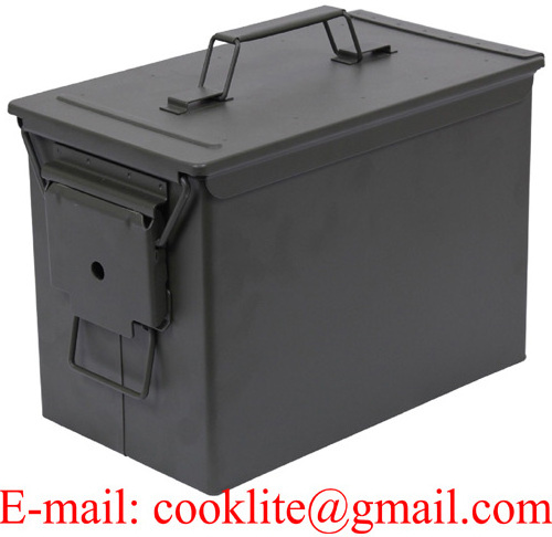 Metal Ammo Can M19A1 / M2A1 / PA108 Ammunition Box Ammo Case