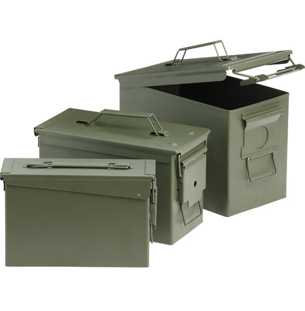 Metal Ammo Can M19A1 / M2A1 / PA108 Ammunition Box Ammo Case