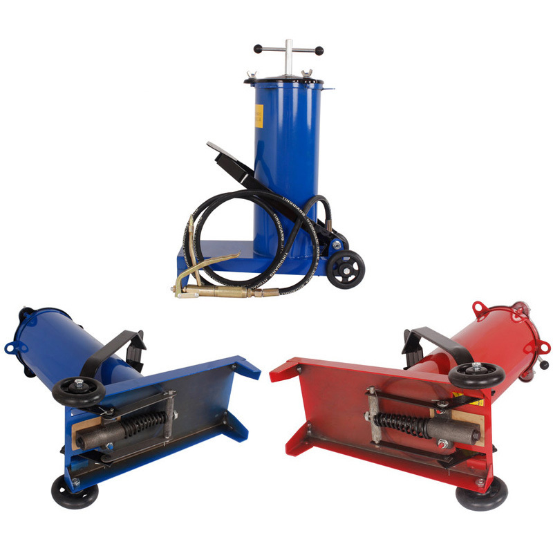 Foot-operated Manual Grease Dispenser 3L/6L/10L/12L/15L High Pressure Pedal Grease Pump