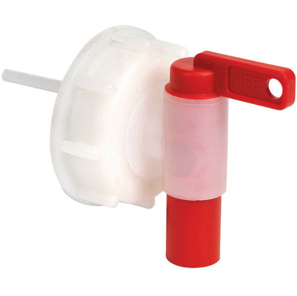 Lids, Bottle Caps & Closures - DIN 51mm Plastic Dispensing Cap Tap / Faucet / Spigot Fits 5 /10 Ltr Container/Drum/Jerrican