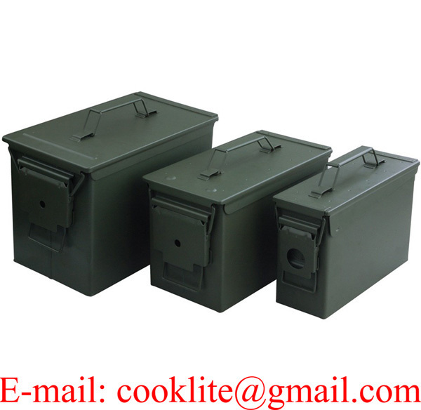 M2A1 50 Cal Standard Sealed Ammo Box Ammunition Can Box