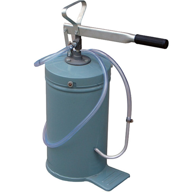 Hand Operated Grease Bucket Pump 5/10/16/20L Manual Oil Gear Lube Dispenser