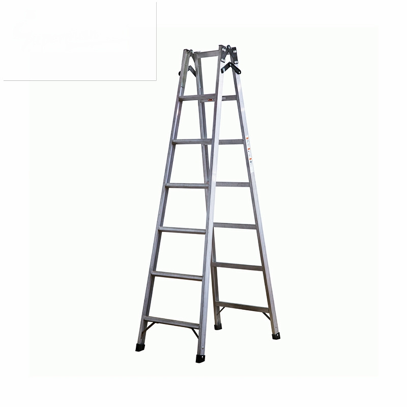 Industrial Step Ladder Folding Multi-use Aluminum Ladder Compact Folding Ladder