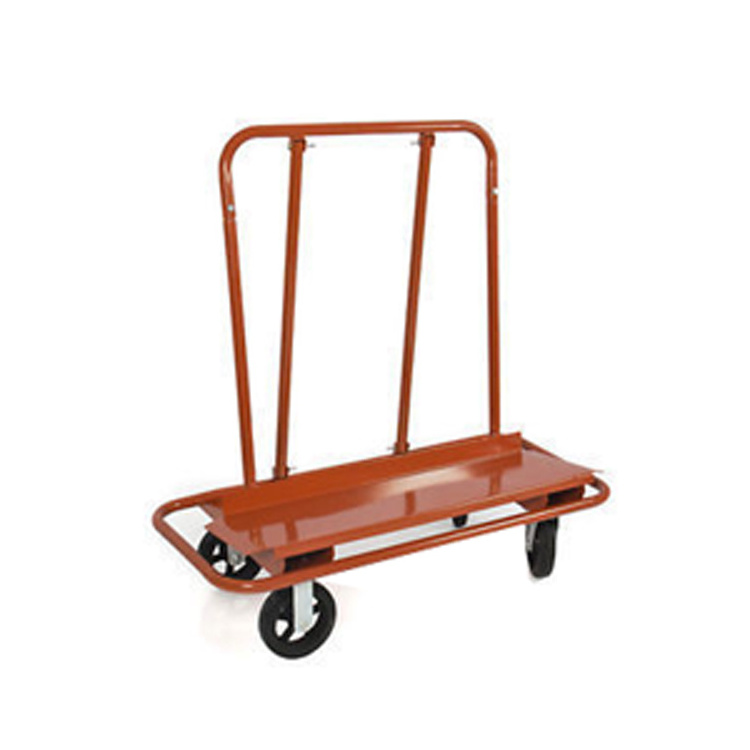 High quality Silent Stainless steel heavy duty hand trolley truck Warehouse Transport platform trolley