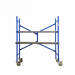 Mobile Steel Stair Scaffolding construction accessories foldable scaffolding work shelf