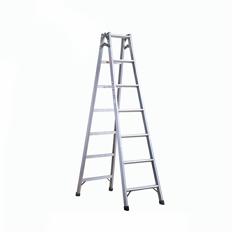 Industrial Step Ladder Folding Multi-use Aluminum Ladder Compact Folding Ladder