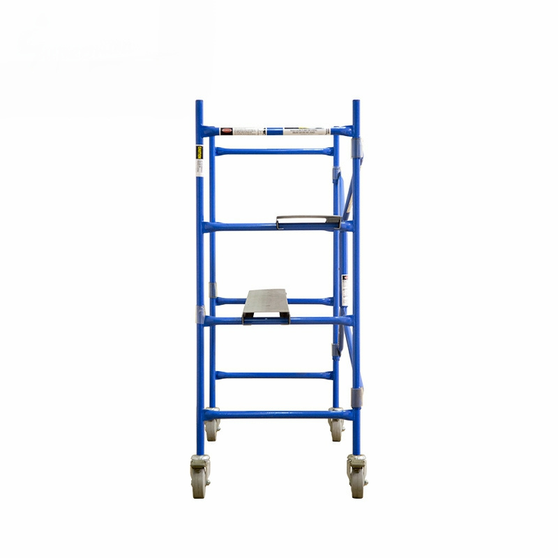 Mobile Steel Stair Scaffolding construction accessories foldable scaffolding work shelf