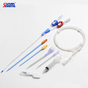 permanent dialysis double lumen catheter kit dialysis plastic catheter 18 fr