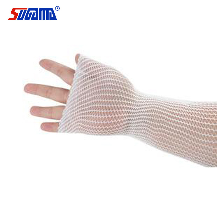 Medical Mesh White Tubular Stockinette Elastic Net Bandages Tubular