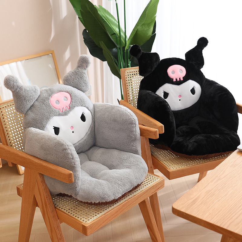 Sanrio Stuffed Animal Winter Plush Seater Kuromi My Melody Plush Figure Seat Soft Wholesale Sanrio Plush Sofa