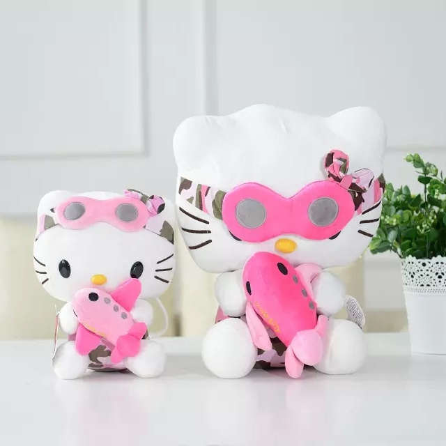 Wholesale Low Moq Pink Color Easter Stuffed Hello KT Cat Stuffed Animal Plush Toy For Children'S Gifts