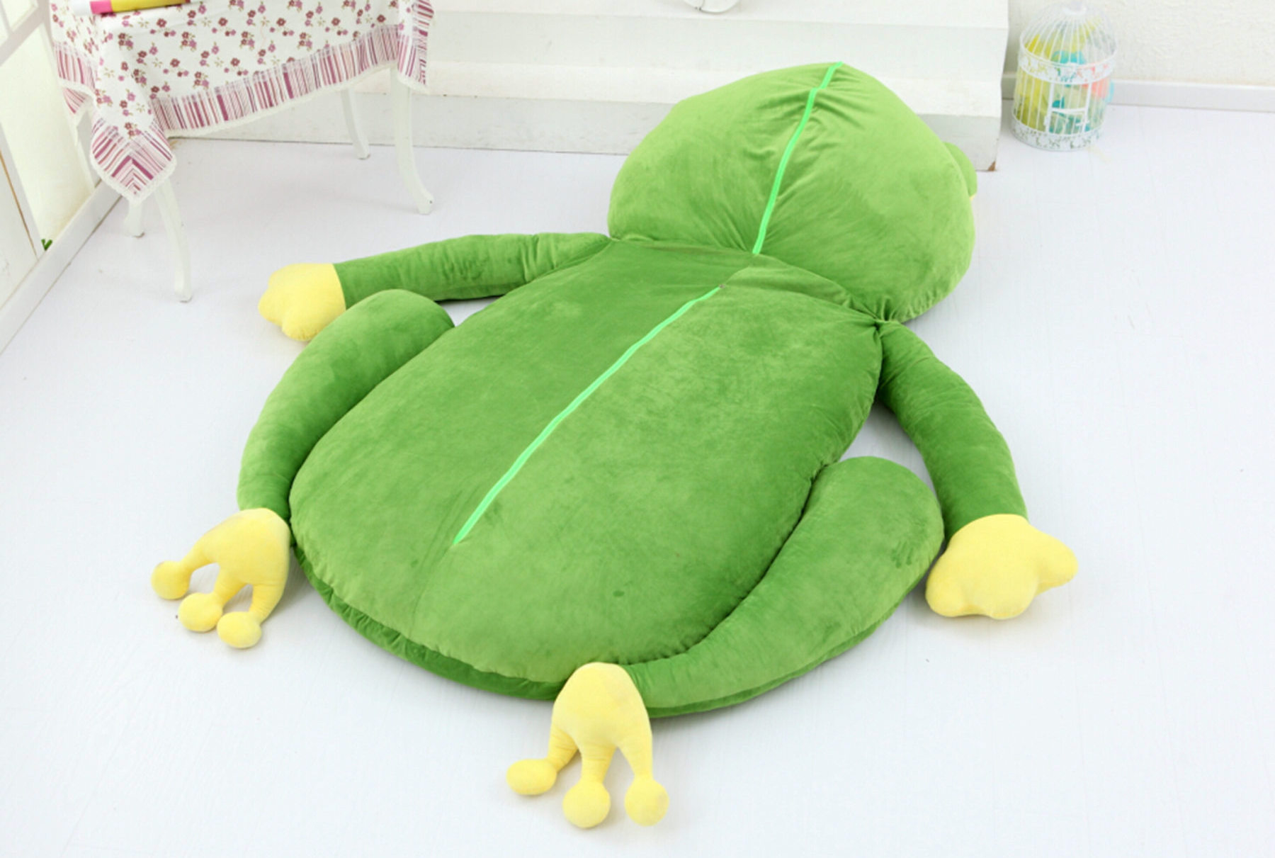 New large creative cartoon cute comfortable mattress plush bed stuffed animals for sale