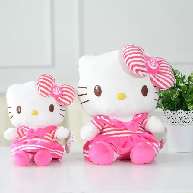 Wholesale Low Moq Pink Color Easter Stuffed Hello KT Cat Stuffed Animal Plush Toy For Children'S Gifts