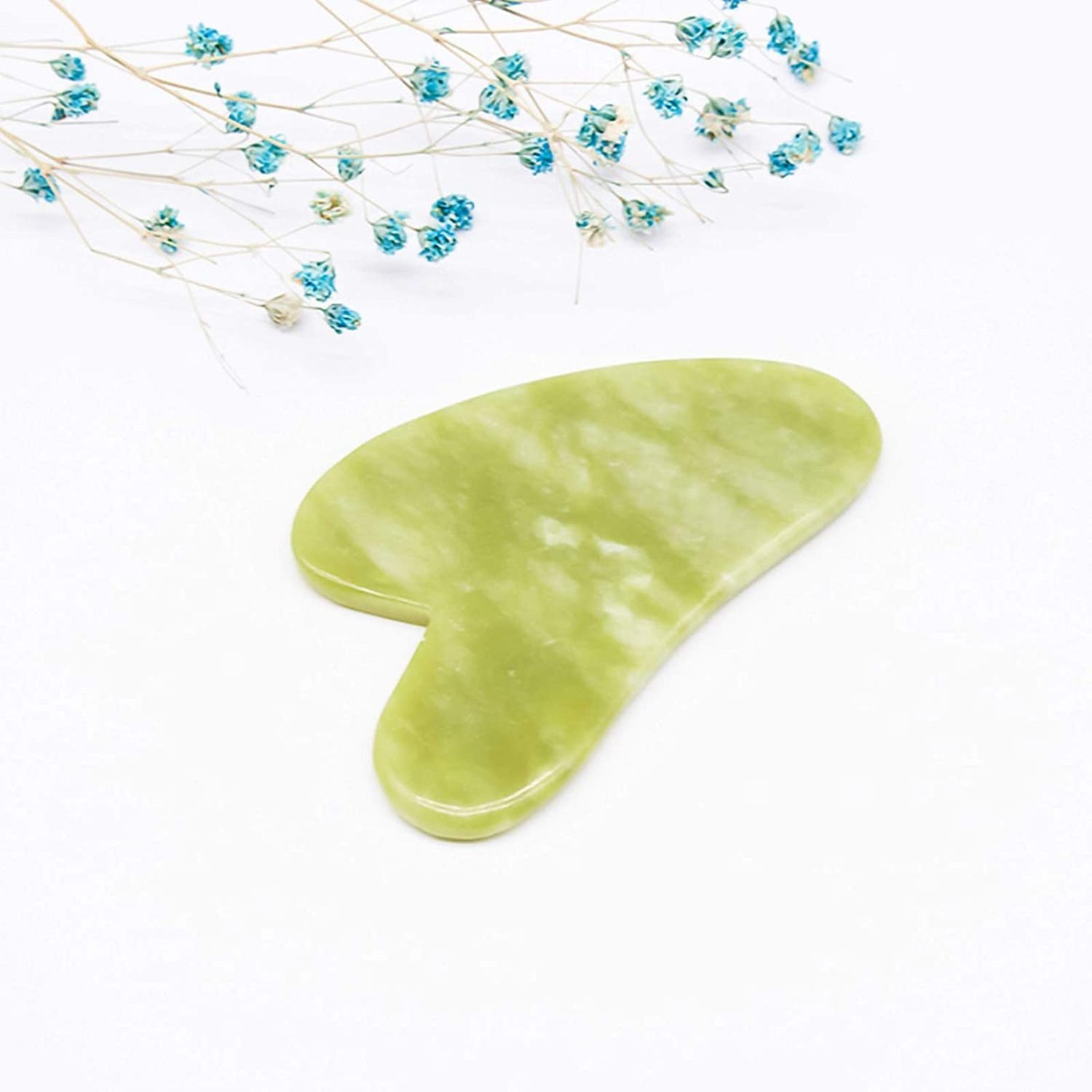 Green Jade Guasha Green Custom Facial Body Scraping Massage Tool Green Jade Gua Sha Guasha Board