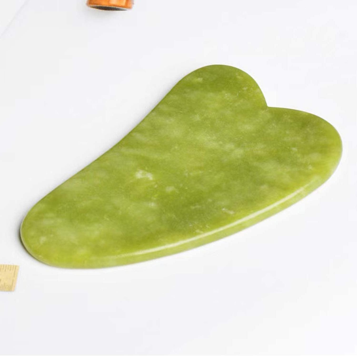 Green Jade Guasha Green Custom Facial Body Scraping Massage Tool Green Jade Gua Sha Guasha Board