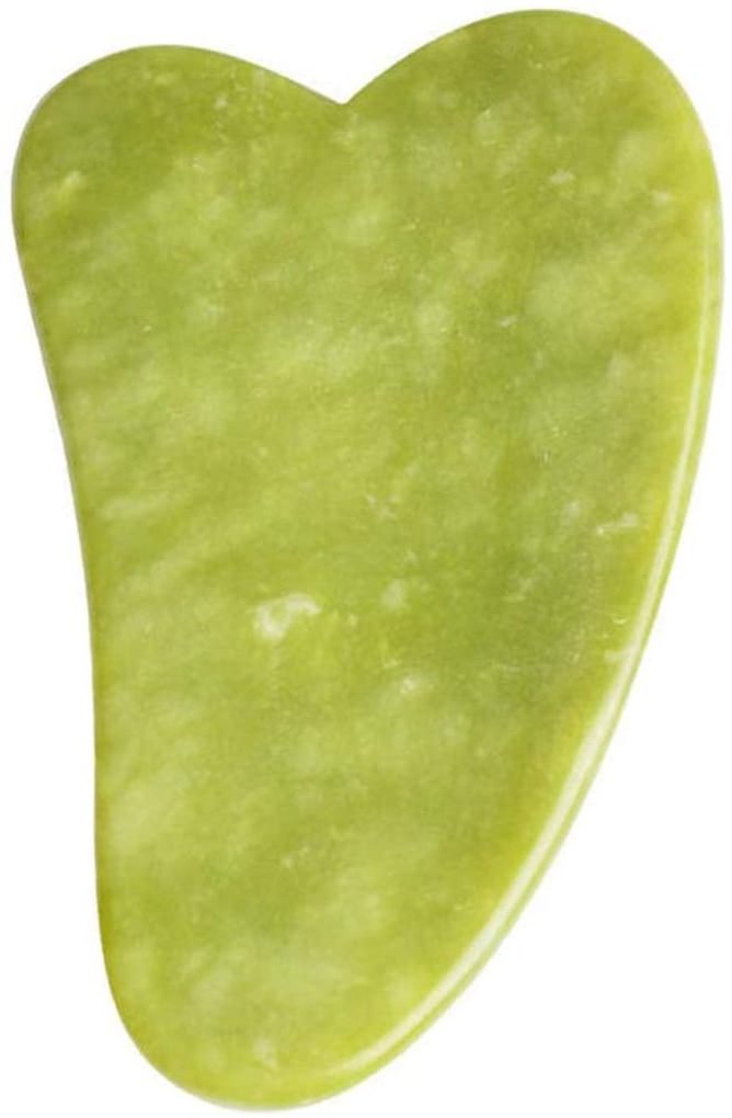 heart shape Green jade guasha 100% natural jade aventurine guasha Gua Sha Guasha Board green Jade Stone Scraping Massage Tool