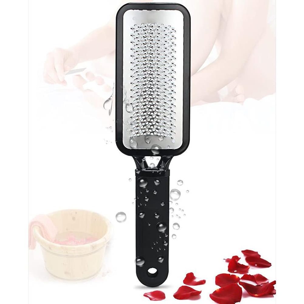 Foot Scrubber Callus Remover for Feet,Foot File Large Stainless Steel Pedicure Tools Foot Scraper to Remove Callous Dead