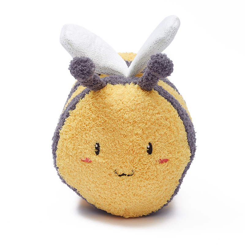 Custom Logo Personalized Soft Plushies Doll Gift Baby Kid Child Mascot Anime Insect Plush Toys Stuffed Animals Bee