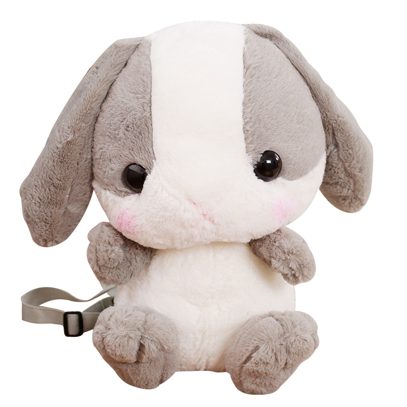 Cute Stuffed Plush Bunny Rabbit Backpack For Kids Gifts