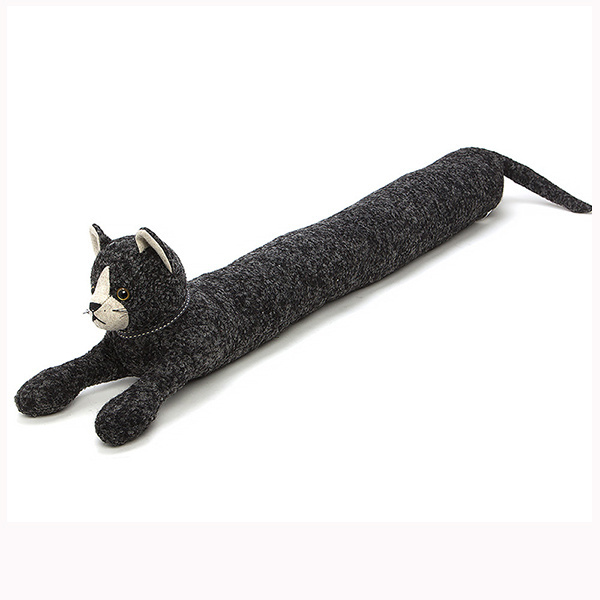 Novelty Cat Design Cheap Soft Draught Draft Excluder Door Stop plush animal door stopper