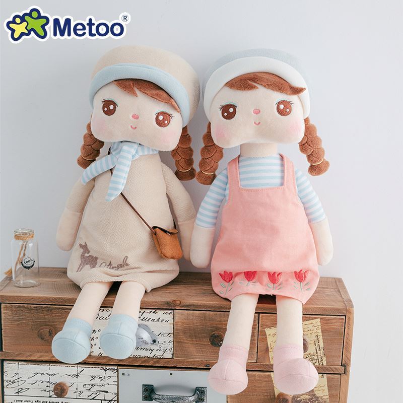 Suppliers Sale Metoo-Doll Original Angela Human Plush Figure Toys Muneca de peluche Girl Plush Toys Custom Dolls Soft Toys