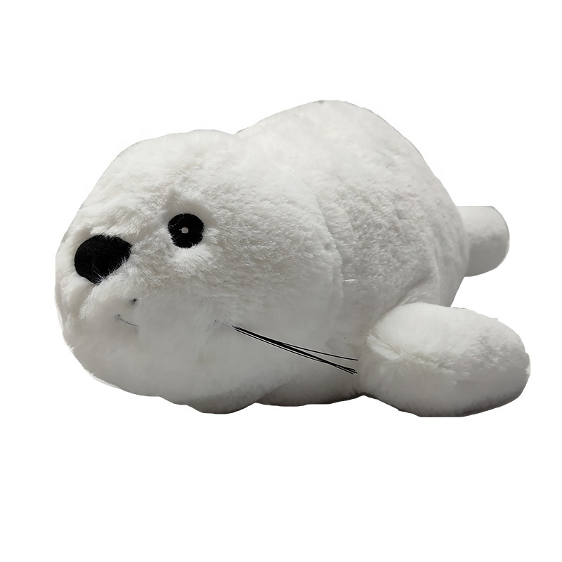 White Custom Stuffed Animal Toys Wholesale Plush Seals free shipping new design 30cm sea animal plush sea dog toy