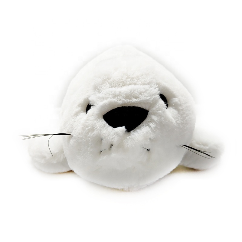 White Custom Stuffed Animal Toys Wholesale Plush Seals free shipping new design 30cm sea animal plush sea dog toy