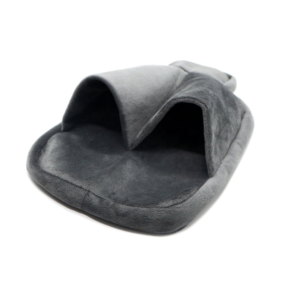 Hot Sale 2000ml Natural Rubber Hot Water Bag with Soft Fleece Cover Foot Warmer