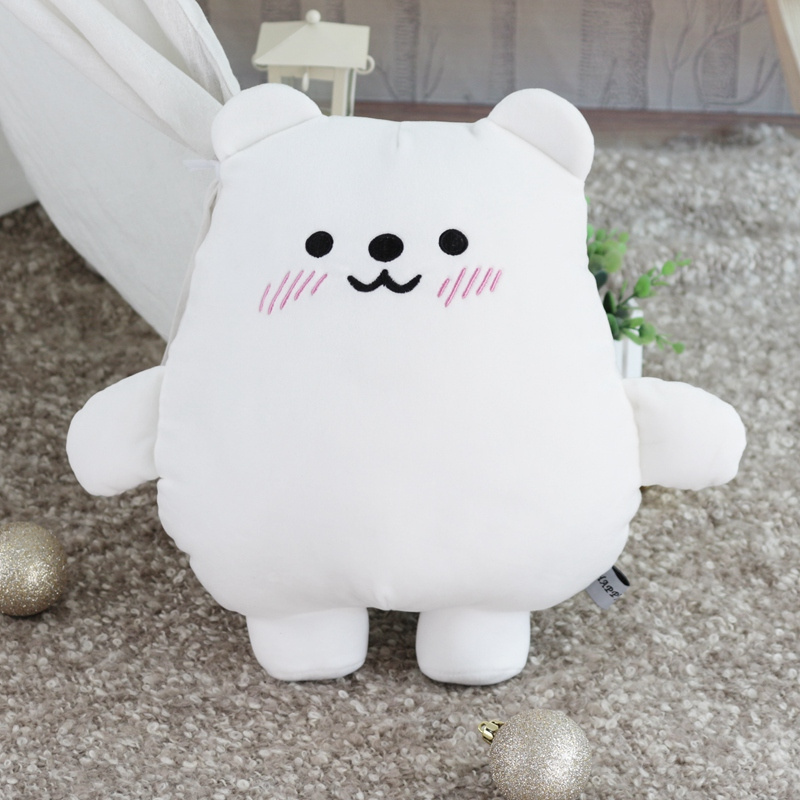 E-packet Shipping 30cm Kawaii Polar Bear Plush for Girlfriend Stuffed Animal with Scarf Plush Polar Bear Teddy