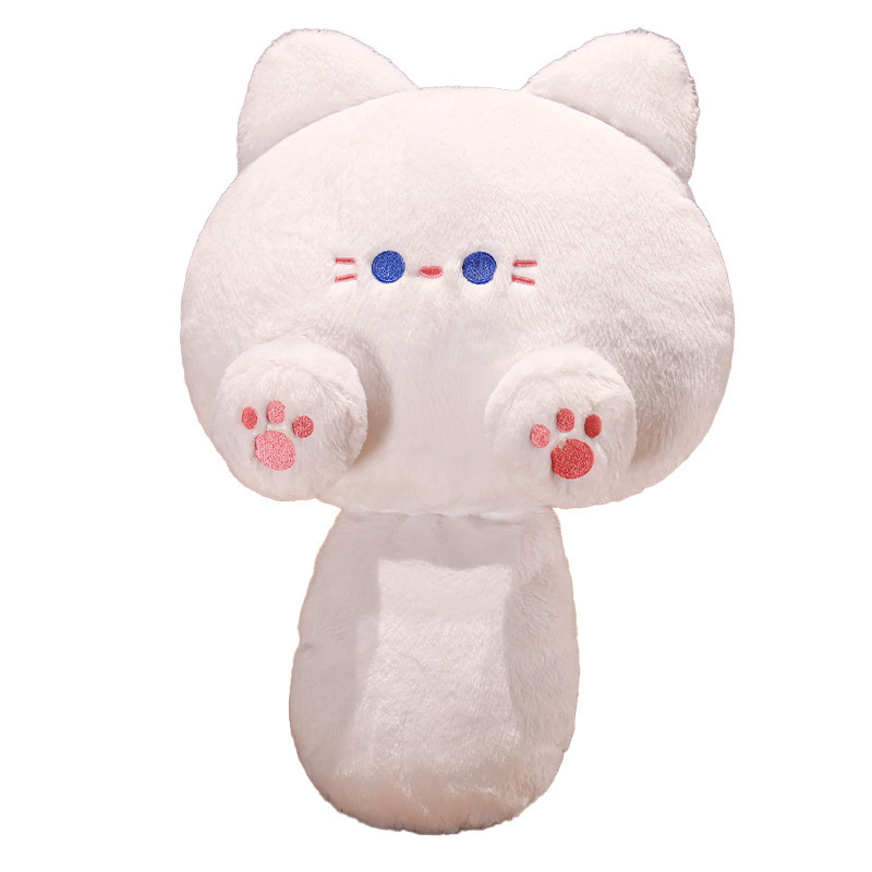 OEM/ ODM custom animals cartoon designed Long tail cat plush stuffed toys for children