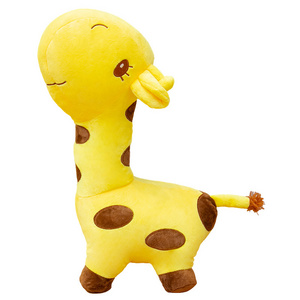 Cute Giraffe Plush Toy Soft Deer Stuffed Cartoon Animals Doll Baby Kids Toys Christmas Birthday Colorful Gifts