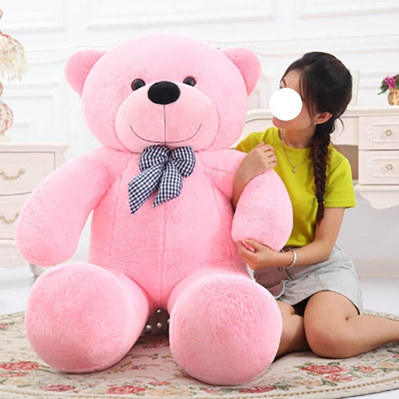 Plush Toy 60cm Mini Lovely Teddy Bear Giant Animals Unstuffed Bear Skin Cute Peluches Plush Fabric Toy Baby Christmas Gift