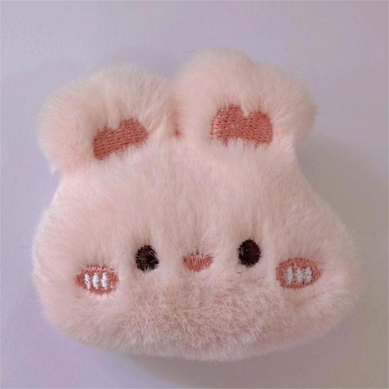 Cartoon plush brooch cute little bear frog cat rabbit bag hanging accessories stuffed & plush toy